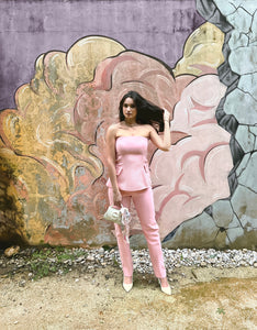 Light pink bustier